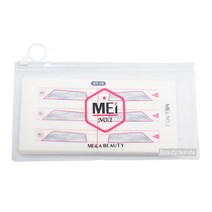 뷰티난다 메이넘버원 MEI 눈썹 스티커 자 반영구화장재료 반영구화장 반영구눈썹 재료, 남자 일자형 60쌍, 1개