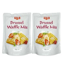 SIB 베이킹 와플 재료 제빵 /브뤼셀 와플믹스 1kg 2개