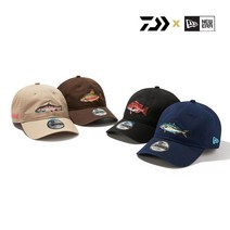 다이와 뉴에라 콜라보 캡 DC-5113K 낚시 피싱 레저 모자, 네이비(FREE)