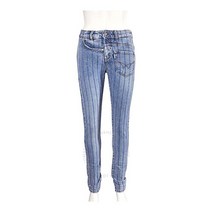 Filles A Papa Ladies Pants Blue Turner Crystal Waist Size 2562046231-62-ARONA BLUE