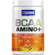 유에스엔 BCAA 아미노 + 망고 파인애플 맛, 273g, 1개