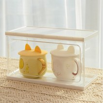 씨앤초이스 아크릴 수납장 다용도 투명 수납가구 화장대 테이블 진열 정리 보관함 홈 주방 인테리어, 기본형