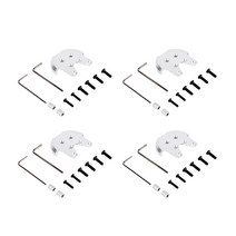 GHSHOP DJI 팬텀 3실버 4개 알로이 보호 모터 마운트베이스, 45 × 40 × 8mm, 황금, 다른 알루미늄 합금