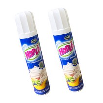 홉라 휘핑크림 스프레이 500g 식물성 생크림 아이싱 케이크만들기 베이킹재료, 홉라 스프레이 휘핑크림 500g, 1개