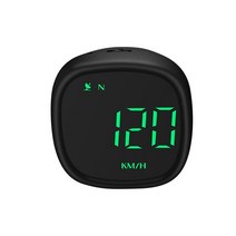 GPS HUD M30 범용 HUD GPS 속도계 자동차 시계 전자 나침반 녹색광 1 세트, 01 Green