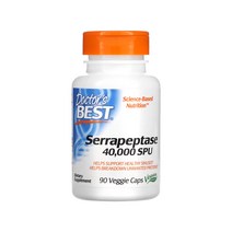 닥터스베스트 Serrapeptase 40000SPU 90캡슐, 1개, 기본