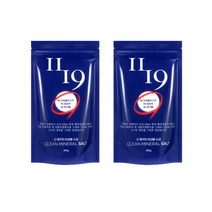 더 풍부한 고 미네랄소금 해양심층수 저염소금 건강한소금 미네랄열감 탄소동화작용 유기미네랄 각종미네랄 활성미네랄 고급진맛 고급 용융소금 알칼리 독성제거 200g x 2개 선물용