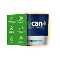 UCAN 에너지 파우더 무향료 케토 남녀를 무설탕 사전 & 사후 운동 비GMO 비건 글루텐 프리 달리기 선수 체육관 이용객 고성능 운동선수에게 | 30인분(26.5온, 맛없는