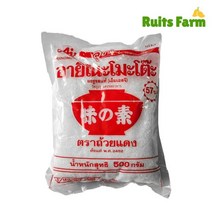 [루츠팜]태국 미원 500g 아지노모토 L-글루탐산나트륨 아지노모도, 1개