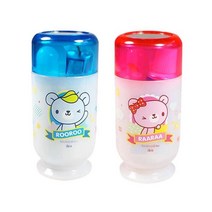 루루 라라 치카 컵세트 5개 청결한 영아용칫솔 2세, 핑크 (967개)