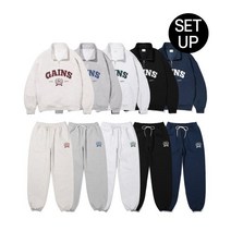 GAINSBORO [유정 PICK] [SET] 로럴골든 하프집업 조거팬츠 셋업_(5color) Laurel Golden half zip_(5color)