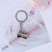 휴대용 커피 키 체인 손잡이 열쇠 고리 머신 피처 커피웨어 액세서리 선물 1 개, [05] E