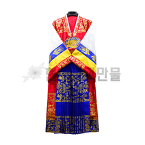 용장가라 [황후] 3종 - 홍색 황금색 연두색 신복 의대, 황금