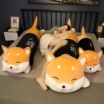 뽀글뽀글 강아지 솔로 허스키 시바견 인형 봉제 키즈 고양이 선물 장난감 캐릭터 인형 돼지, 옵션03, 1미터