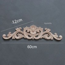고무 나무 긴 꽃 조각 홈 장식 액세서리 도매 및 소매 공급, K1-60X12cm