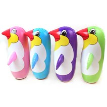 36cm/45cm/70cm PVC Inflatable Toy Lifelike Cartoon Penguin Tumbler Children Gift, 70cm