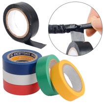 전기용고무테이프 전선 절연 테이프 공업용테이프 흰색전기테이프, (노랑)
