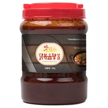 맛담은 닭볶음양념 2kg 단품 닭양념/닭소스/매운탕/해물탕/각종 탕요리, 닭볶음2kg_1개