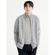 빈폴 그레이 베럴 B 울 풀 집업 카디건 (BC285AA173)