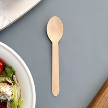 [소행섬] 피크닉 우드 스푼 160, 100개입