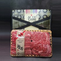 마장동축산물시장 마장동 한우 투뿔1++ 넘버9 선물세트 소고기 설로인 백화점 이바지 새우살, 팔팔2인세트