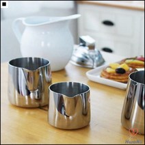 우유스팀 가벼운소재 부드러운거품 영구적사용 스텐스팀피쳐 카페스팀피쳐, 중