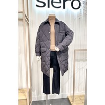 [시에로] 셔츠형 다이아몬드 퀄팅 패딩점퍼 SG4JPF304(2051585)