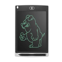 액정타블렛 웹툰그리기 그림그리는 패드 타블렛 4.46.58.5 인치 lcd 드로잉 그림 도구 전자 쓰기 보드 교육 블랙 보드, 8.5인치 화이트