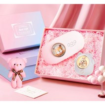 손난로 미니 휴대용 폭발 방지 충전식 가지기 편한, 핑크 뚱뚱한 애완동물 (6500mAh)