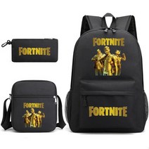 중학생책가방 Fortnites 3 개/대 아이 Schoolbag 배낭 멋진 방수 요새 밤 학생 학교 가방