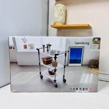 서빙카트 스르륵 트롤리 3단(화이트), 상품선택