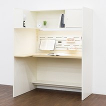 스터디스타 독서실책상 와이드 1200 라이트 크림화이트 왼쪽선반, 집중력 보호 커튼 E, 선택하지 않음, 선택하지 않음