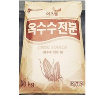 [더착한푸드]옥수수전분(이츠웰 20K) 식자재마트 대용량 업소용 옥수수전분 옥수수가루 옥전분 가루 포대