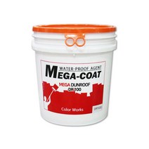 1~20kg(+0.5~10L) 메가 던롭 DR100 초속경 고강도 무수축 보수몰탈 5분경화 방수특허, DR100(백색)+방수키트, 20KG+10L