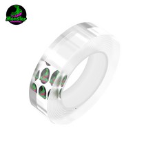 몬스터 클리어 겔 투명 초강력 양면테이프 실리콘 아크릴 강력 접착테이프, 1M