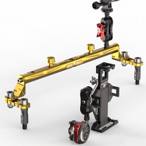 22파이 커스텀 크로스바 TYPE 2 범용이 오토바이 전차종 장착 고급형 핸들크로스바, 골드