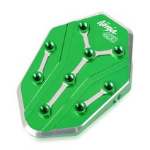 가와사키 닌자 650 NINJA400 Z650 Z400 오토바이 액세서리 리어 발 브레이크 레버 페그 패드 발판 페달, Ninja400 logo, 1개