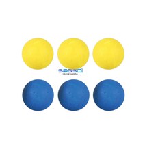 (HOL)스타이로폼공(컬러)/KSIC-10442, Ø50㎜, 파란색 10개입