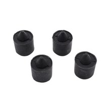 F150용 4개 조각 16.5mm 외부 고무 범퍼 세트 W705903S300 W705903-S300, 검은색