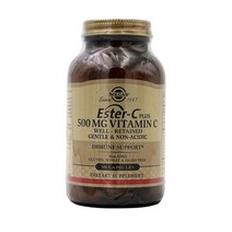 Solgar 솔가 에스터C 플러스 500 mg 비타민C 90 캡슐, 90정