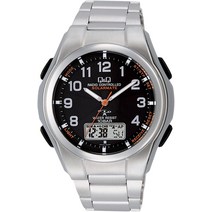 시티즌 Citizen 남성 메탈 손목 시계 아날로그 방수 MD02-205 블랙
