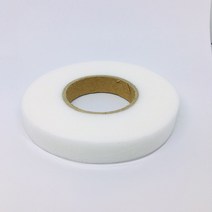 접착제 심지 부직포 다림질 DIY퀼팅 바짓단줄이기 앰프 인터페이스 흰색 면화 중간꿰매고 바느질 라이닝 봉재수선 양면테이프 안감원단고정 패치워크 가용성 (화이트1.5cm)