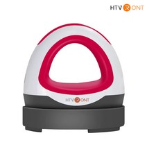 HTV론트미니열프레스 6.6cmx11cm HTVRONT Mini Heat Press 휴대하기 간편한 열 프레스기 세라믹가열판 티셔츠 가방 신발 승화 전사 열 전사, 라즈베리 레드