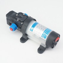 12V워터펌프 다이아프램펌프 수중펌프 12 80 마이크로 다이어프램 자동 압력 스위치 및 냉각 팬이 있는 자체 프라이밍 부스터, 1개