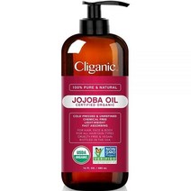 Cliganic USDA 유기농 호호바 오일 100% 천연 240402