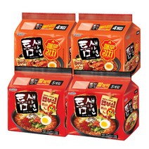 팔도 틈새라면 5입x2팩 + 틈새 매운김치 4입x2팩, 틈새라면 5입x2팩 + 틈새 매운김