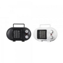 [툴콘] 팬히터(500W/800W겸용) TP-800D Black(블랙)/ TP-800D White(화이트), 블랙