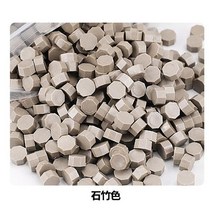 비즈 실링 왁스 도장 WYSE-레트로 팔각형 씰링 왁스 비즈 인감 스탬프 웨딩 빈티지 공예 장식 카드 만들기, 21 초콜렛