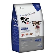 3개월강아지 반습식 부드러운 작은알갱이 애견 사료2.5kg 기능성사료 피부