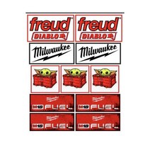 밀워키 도구 스티커, 1개